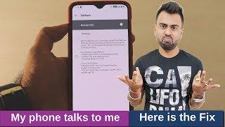 How to Disable / Turn Off / Remove TalkBack on your Android Phones