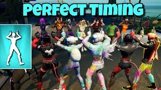 Fortnite Perfect Timing - Rebellious Emote  (Doja Cat - Paint The Town Red )