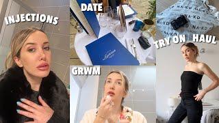 Weekly vlog : Try on haul Na-kd, injections aux lèvres, date update...