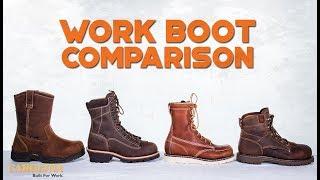 Work Boot Comparison - Carolina Boots