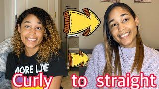 High Moisturizing Straight Hair Routine