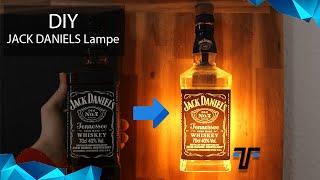 Tutorial JACK DANIELS Lampe selber bauen (DIY bottle lamp)