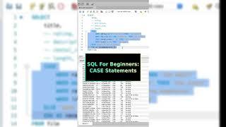 SQL for Beginners: CASE Statements