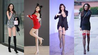 Mejores Street Fashion Tik Tok 2022 | Hottest Chinese Girls Street Fashion Style 2022 Ep.147