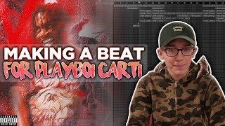 MAKING A BEAT FOR WHOLE LOTTA RED [ PLAYBOI CARTI TUTORIAL FL STUDIO ]