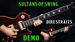 how to play "Sultans Of Swing" on guitar by Dire Straits | DEMO | guitar lesson tutorial