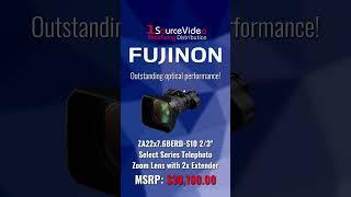 Fujinon's ZA22x7.6BERD-S10: The BEST Lens for Your Broadcast Setup!