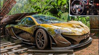 Rebuilding McLaren P1  Twin Turbo - Forza Horizon 5 | Logitech G29 Gameplay