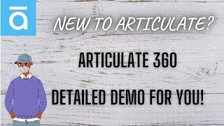 Articulate 360 Demo | Articulate 360 tutorial for beginners | Learn Articulate 360 Free