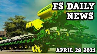 FS DAILY NEWS! John Deere DB120, Farming Simulator 22, Plus Testing List | Farming Simulator 19
