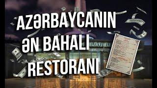 Azərbaycanda ən bahalı restoran: Teleqüllə. Ən ucuz yemək 10 azn