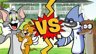 M.U.G.E.N Battles | Tom/Jerry vs Mordecai/Rigby | Tom & Jerry vs Regular Show