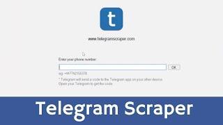 Telegram Scraper - Free Telegram Scraper