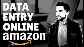 Amazon Data Entry Job from Home 2020 | No Degree Needed