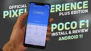 Poco F1 | Pixel Experience Plus 11 Official Rom | Android 11 | 407K+ Antutu | Install & Review