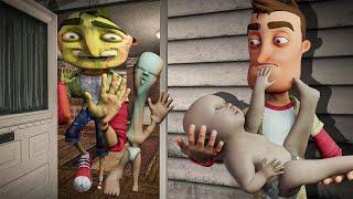 My Baby Went To Meet The Neighbors in Gmod?! (Full Movie)