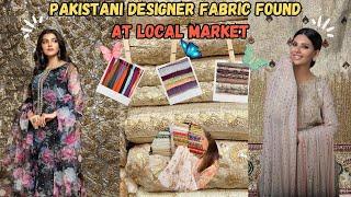 Aashiana Shopping Mall Karachi | Designer fabric Silk Shirt&Chiffon Dupatta | New Printed Organza 