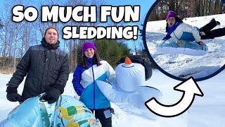 SNOW SLEDDING Amazon Review | 2022 Sledding in North Carolina