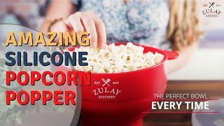 Amazing Silicone Popcorn Popper | A new movie experience