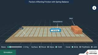 Factors Affecting Friction: Surface and Mass