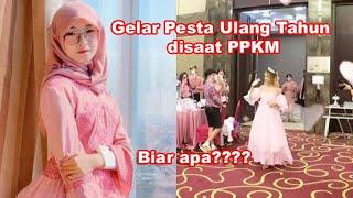 Gelar Pesta Ulang Tahun di Saat PPKM, Selebgram Tiktok Juyyputri Didenda 12 Juta Rupiah