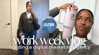 don't just quit your 9-5 job, struggles of entrepreneurship + i'm sick | work week in the life