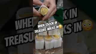 WHEN $500K IN TREASURE WALKS IN #gold #goldcoins #treasure