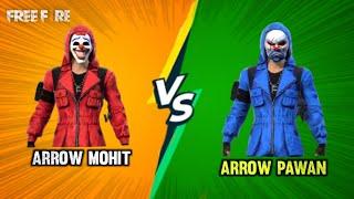 CUSTOM CHALLENGE ARROW PAWAN VS ARROW MOHIT// MEGA GAMER//2021