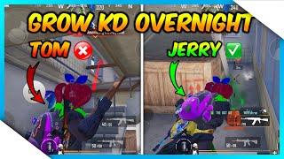 HOW TO INCREASE KD OVERNIGHT & QUICKLY | BGMI & PUBG MOBILE TIPS AND TRICKS