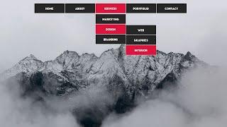 How to create a Simple Dropdown menu using HTML CSS