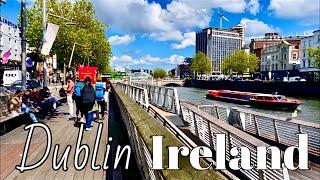 Dublin Ireland May 2024 | Dublin City 4K walk, Liffey street, Bachelor’s walk and O’Connell street