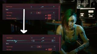 How to change Texture Quality Setting in Cyberpunk 2077 on PC