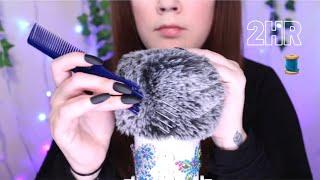 ASMR | 2 HR SEWING  TRIGGER | Intense Tingles with Comb Scratching 