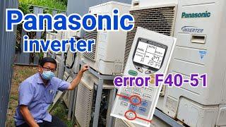 How to rectify ceiling cassette timer light blinking Panasonic air conditioner