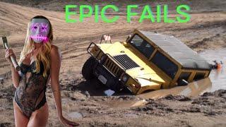 EXTREME FAILS  4X4 6X6 THE CRAZIEST OFF ROAD ACCIDENTS   INSANE FAILS  AMAZING VEHICLES