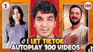 I let TIKTOK Autoplay 100 Videos - Tiktok Reacts