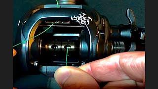 How to spool line onto a baitcaster