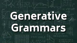 Generative grammars as a form of procedural content generation