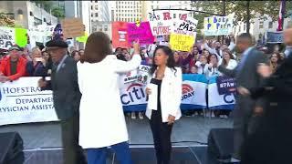 PAs on the Today Show Plaza for PA Week