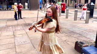 Sweet Caroline - Neil Diamond | Violin Cover by Holly May (Street Performance)