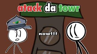 Attacking the Tower DEVOLVED (April Fools' Parody)