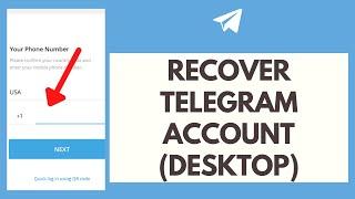 How to Recover Telegram Account on Desktop