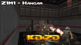 Knee Deep In ZDoom - Z1M1 Hangar (100% Secrets) [720p]