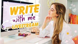 Write With Me LIVESTREAM ️ super chill writing session