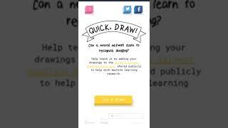 Quickdraw with Google: You draw, and a neural network tries to guess what you’re drawing