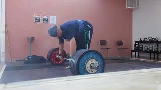 Maastaveto 250kg maksimi 10.7.18. (deadlift 551 pounds)