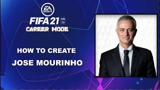 FIFA 21 - How to Create Jose Mourinho - Career Mode