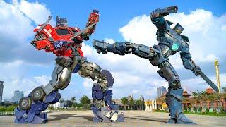 Optimus Prime vs Gipsy Danger Full Fights | Best Action Movies | Paramount Pictures [HD]