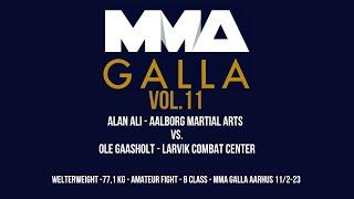 Alan Ali (Aalborg Martial Arts) Vs. Ole Gaasholt (Larvik Combat Center)