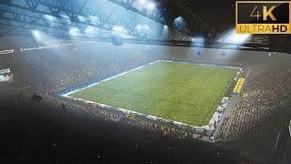 PES 2021 NEW Ultra Realistic Snow Mod | Borussia Dortmund vs Bay Leverkusen | PES 2024 Realism | 4K